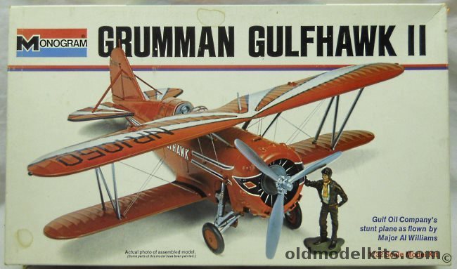 Monogram 1/32 Grumman Gulfhawk (F3F) Gulf Oil - White Box Issue, 6850 plastic model kit